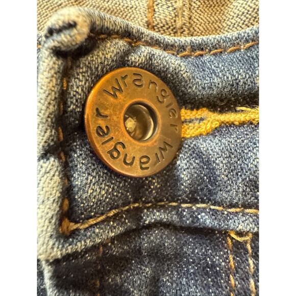 Wrangler 38x30 Relaxed Boot Cut Jeans Blue Quality Work Pants - Picture 4 of 10